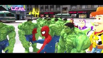 ★★ Lightning McQueen ★★ Dinoco Cars SpiderMan BatMan SuperMan Hulk IronMan & Nursery Rhyme