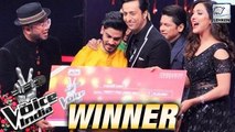 Farhan Sabir WINS 'The Voice India' Season 2