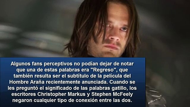 Que significan las palabras que activan a Bucky en Capitan America Civil War?
