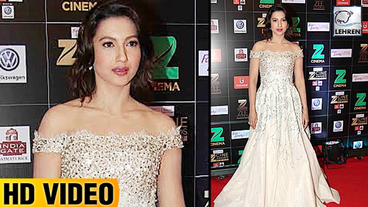 Gauahar Khan Looks Stunning At Zee Cine Awards 2017 Red Carpet