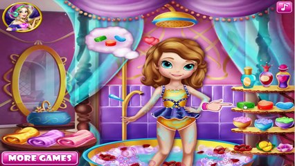 Дисней принцесс Эльза Анна Рапунцель и София в Первый плавание бассейн сборник