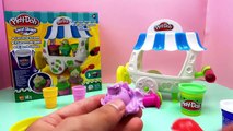 Play-Doh ice cream deutsch - Eis mit Knete machen - Compilation Mix von 3 Knete Eismaschin
