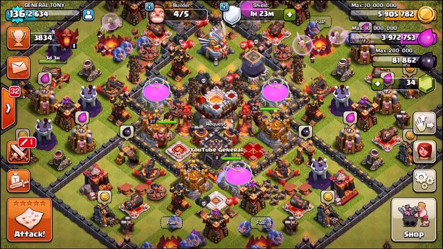 [CLASH OF CLAN] Clash Of Clans - 6 STAR ATTACK STRATEGY TOP 2 PLAYERS!! - Most OP Strategy In CoC 2016!