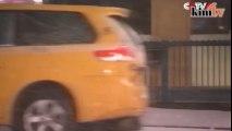 Icy storm whips through New York City
