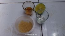 Makeup remover - Bleaching for lips with the lips - Lemon honey