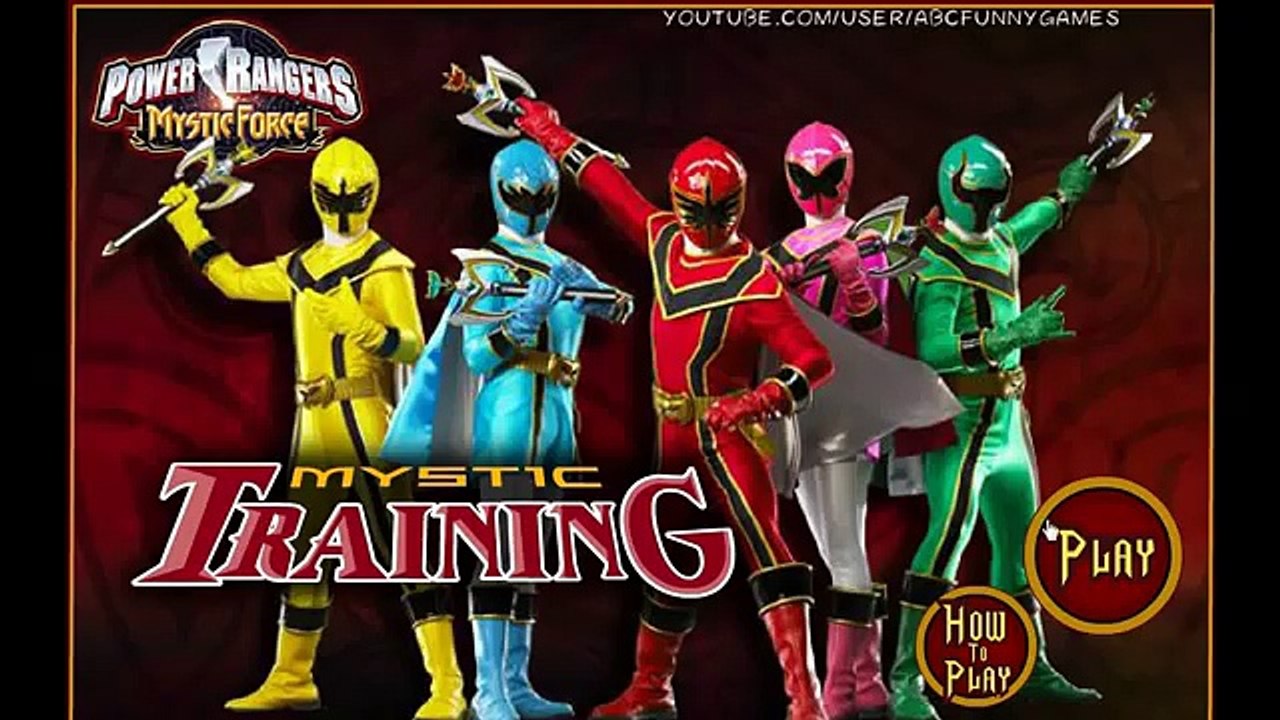 POWER RANGERS MYSTİC FORCE - MYSTİC TRAİNİNG ᴴᴰ-- POWER RANGER GAME