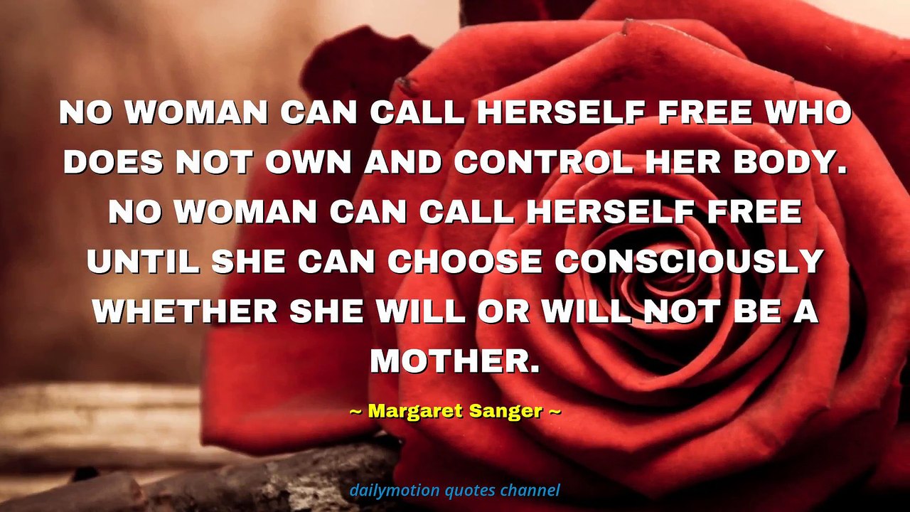 Margaret Sanger Quotes