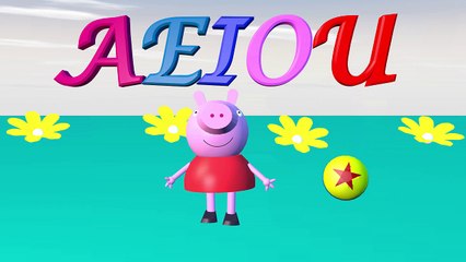 aeiou las vocales - Las vocales en español para niños - Sílabas para aprender a leer
