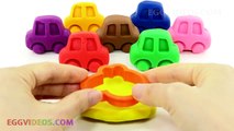 Learn Colors Play Doh Cars Hello kitty Ice Cream Peppa Pig! Finger Family Nursery Rhymes