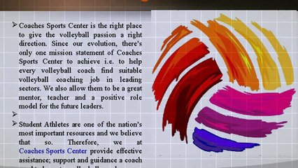 Give Your Passion for Volleyball a Right Direction - Coaches Sports Center