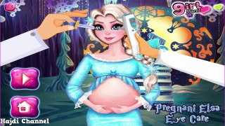 Детка ребенок забота дисней Эльза глаз замороженные Игры кино беременные Принцесса