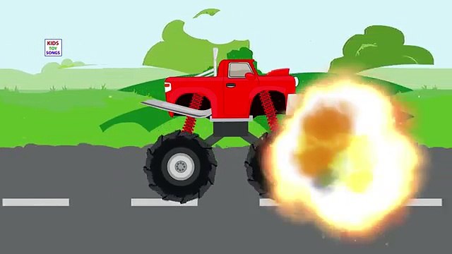 Learn Numbers Songs for Children | Learn Numbers With Monster Trucks | Kids Learning Videos