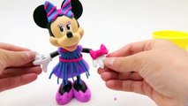 Minnie Mouse Play Doh Dress Gown Prom Dress Mickey Mouse Clubhouse Disney Junior Toys Revi