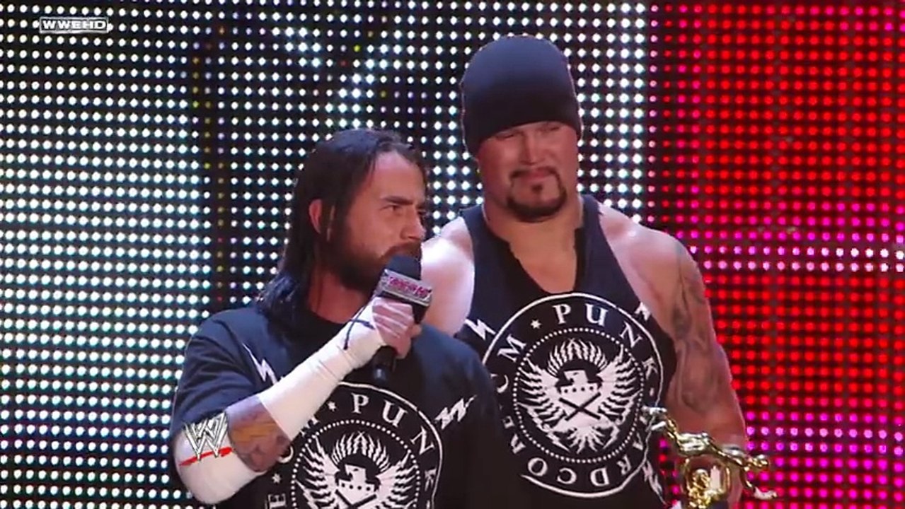 ECW  CM Punk interrupts ECW Champion Christian