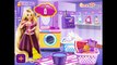 NEW Игры для детей—Disney Принцесса Рапунцель пора навести уборку—Мультик для девочек