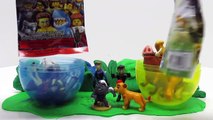 LION GUARD Play-Doh Surprise Egg!! TWO BESHTEs Made by WILD KRATTS ZACH!!