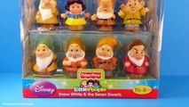 Fisher-Price Little People Disney Princess Snow Whites Cottage Snow White Dwarf Toys
