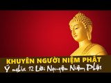 Nghe Ý Nghĩa 12 Lời Nguyện Niệm Phật - Khuyên Người Niệm Phật – Những Lời Phật Dạy