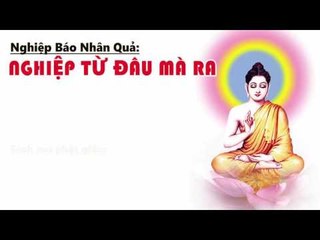 Nghiệp Từ Đâu Mà Ra - Nghiệp Báo Nhân Quả - Những Lời Phật Dạy