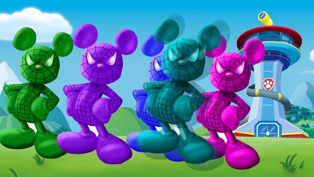 Приключение Клуб Семья палец дом Железный человек микки мышь Песня человек-паук