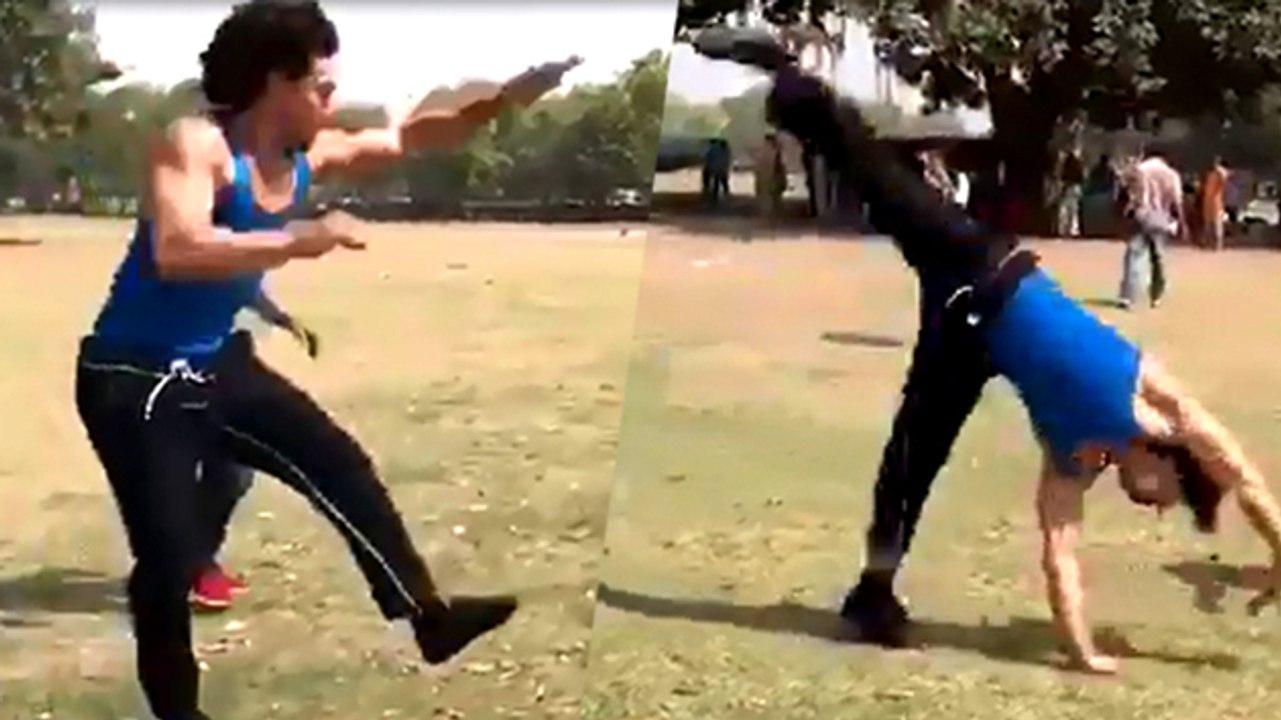 Tiger Shroff's Stunning Stunts For Munna Michael