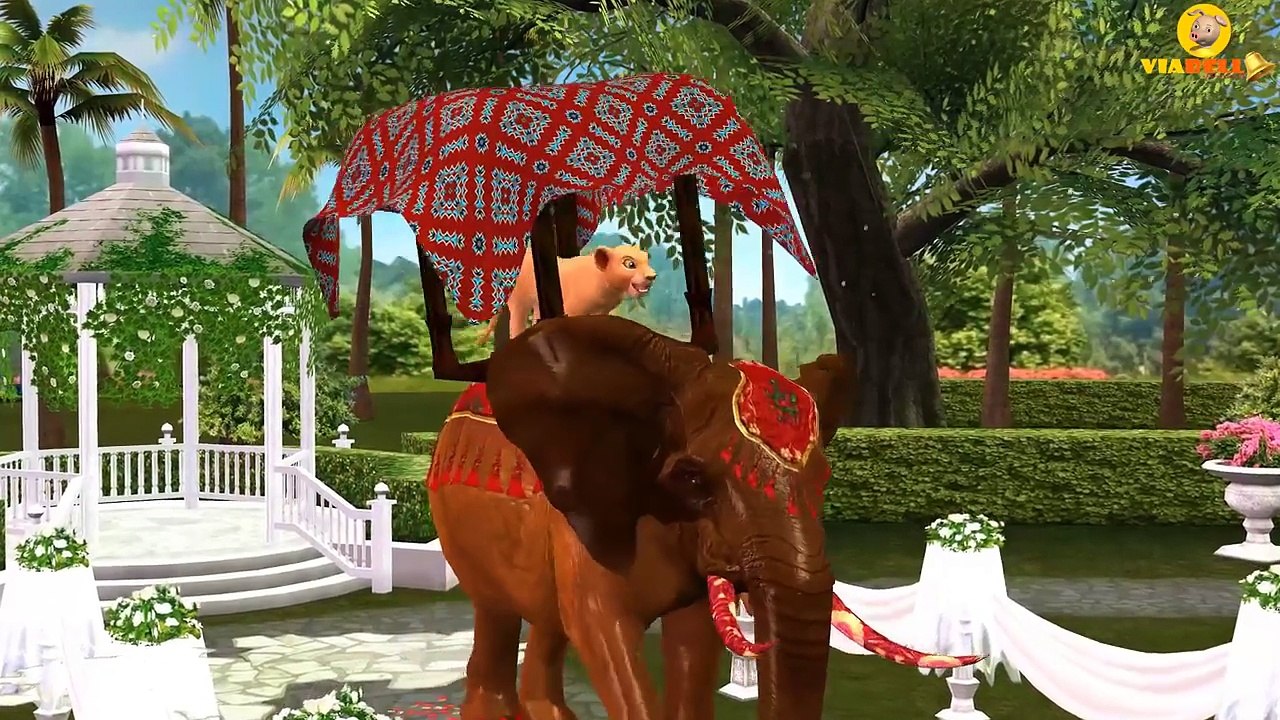 Learn farm animals and animals sounds | 3D Nursery Rhymes & Kids Song Collection by Little