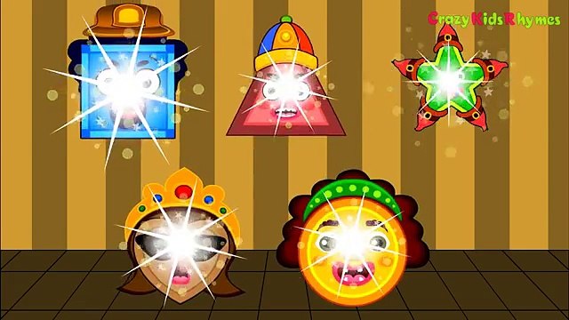 Shapes Finger Family | Nursery Rhymes | Finger Family Rhymes