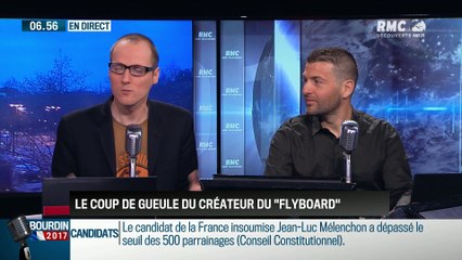La chronique d'Anthony Morel : Le coup de gueule de Franky Zapata, l'inventeur du Flyboard Air – 15/03