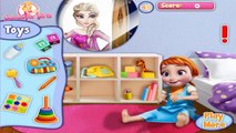 Disney Frozen Games - Elsa Playing With Baby Anna - Disney Princess Games for Girls