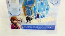 FROZEN GINGERBREAD HOUSE - Disney Frozen Sugar Cookie Castle Craft Kit 2016