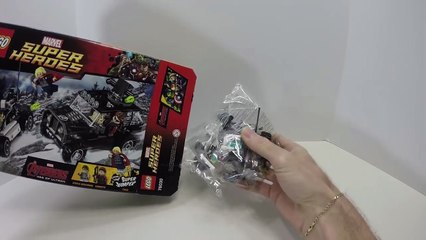 Lego Avengers Duel with Hydra 76030 Marvel Super Heroes Stop Motion Build Review