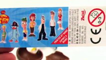 Phineas and Ferb Chocolate SURPRISE EGGS Unboxing Easter Eggs toy gift LIKE