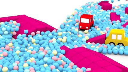 Cartoon Cars - BROKEN BALL POOL - Cartoons for C bhreh