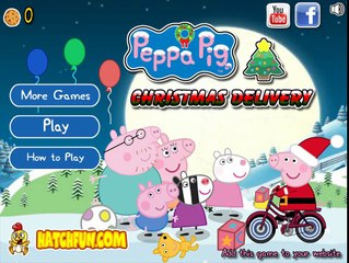 Пеппа свинья Рождество доставка игра и питомник рифмы