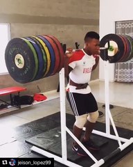 17 yaşında, 270 kiloyu kaldırmak istedi ve...