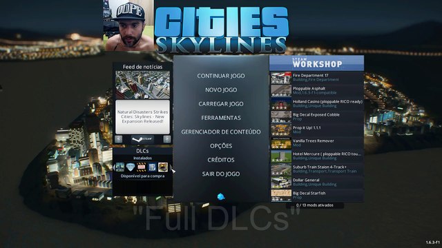 Cities Skylines Full Dlcs - Ep. 1 - Gameplay introdução