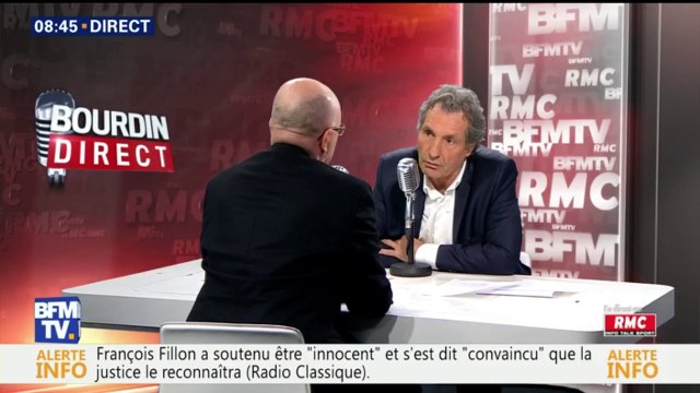 Éric Ciotti prétend que BFMTV soutient Emmanuel Macron. L'échange tendu avec Jean-Jacques Bourdin