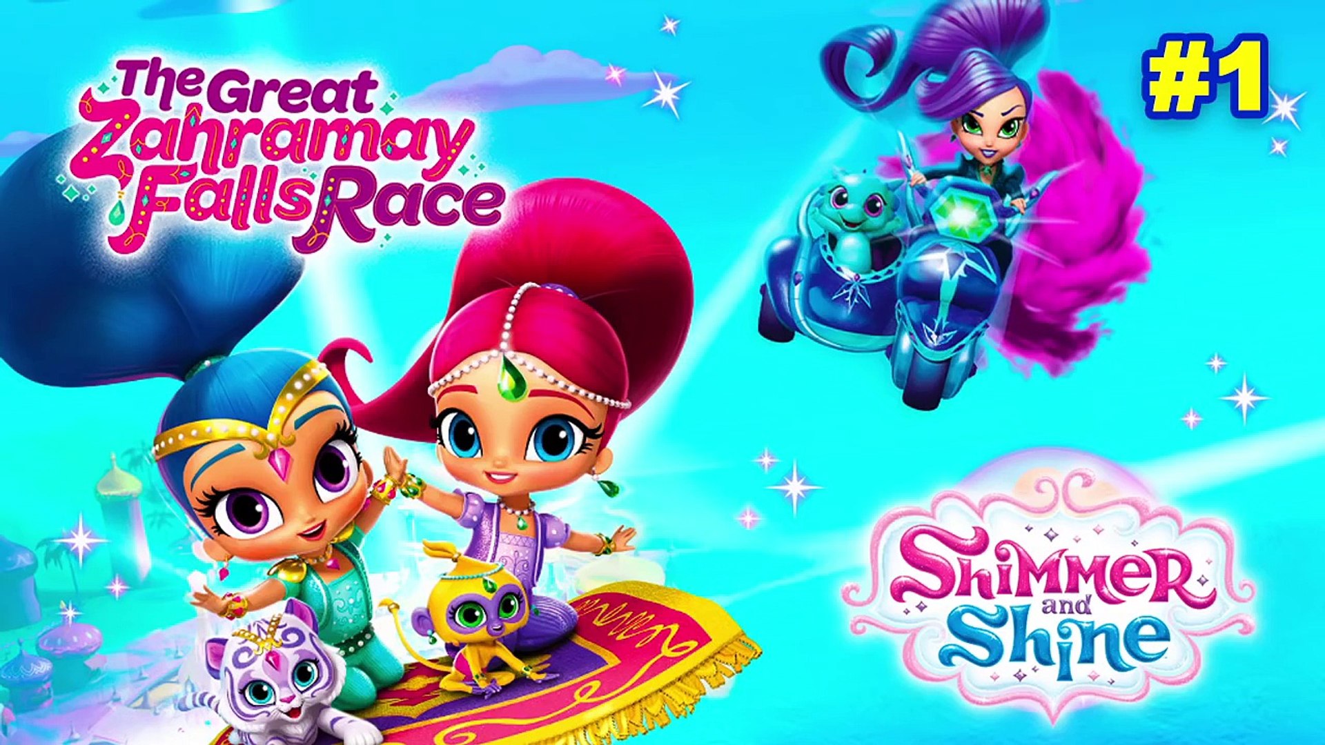 shimmer and shine games race