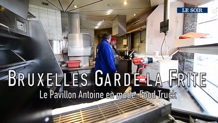 Bruxelles- Place Jourdan - La Friterie Antoine Déménage