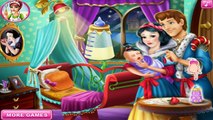 Disney Princess Elsa, Anna, Rapunzel, Snow White Baby Feeding Games