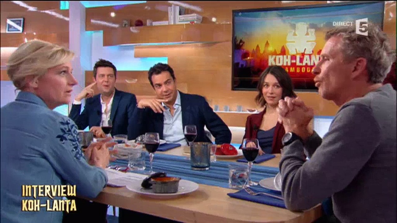 Fou rire dans "C à vous" quand Denis Brogniart évoque les envies pressantes dans Koh Lanta - Regardez