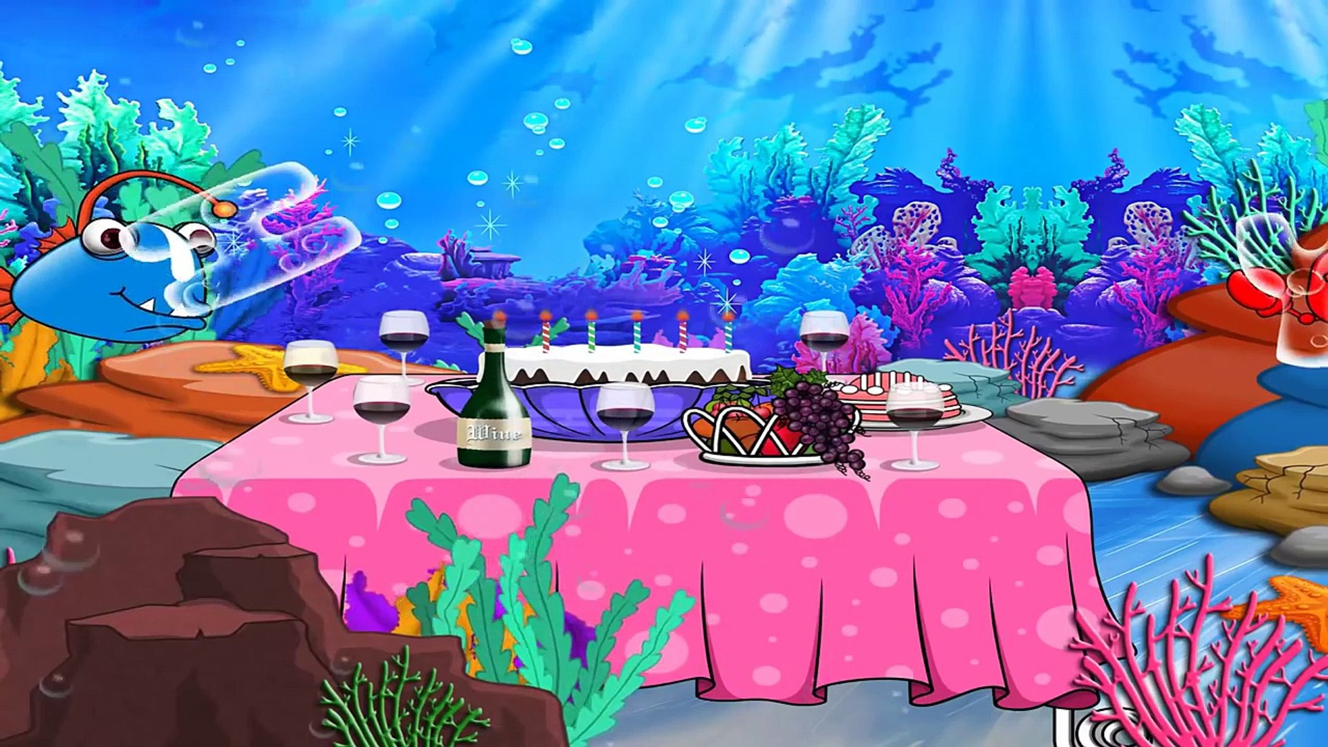 Joyeux Anniversaire Happy Birthday Song In French For Children Hd Video Dailymotion