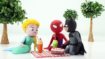 Spiderbaby Poo, Fart and Pees on Spidermans Face Prank Videos Superhero Stop Motion Video