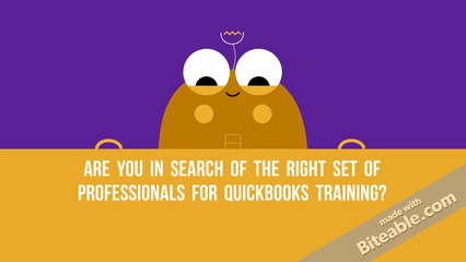 Quickbooks Training by the Experts