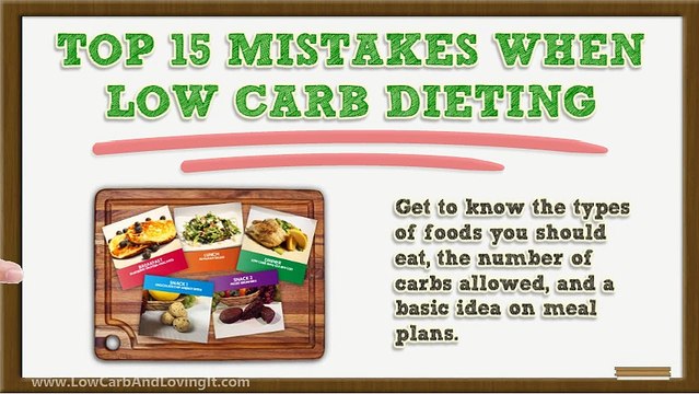 Top 15 Low Carb Diet Mistakes