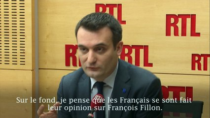 Florian Philippot : "Sur François Fillon, les Français se sont fait leur opinion"