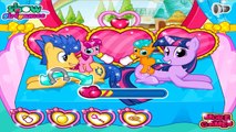 My Little Pony Twilight Sparkle Flash Sentry Love Story Pregnant Kissing Baby Birth Games
