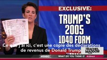 Voici le montant des impôts payés par Donald Trump en 2005