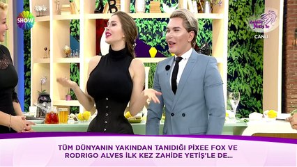Rodrigo Alves ve Pixee Fox Türkiye'ye Geldi