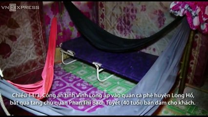 Mưu đồ của chủ quán cà phê bán dâm 100.000 đồng ở miền Tây